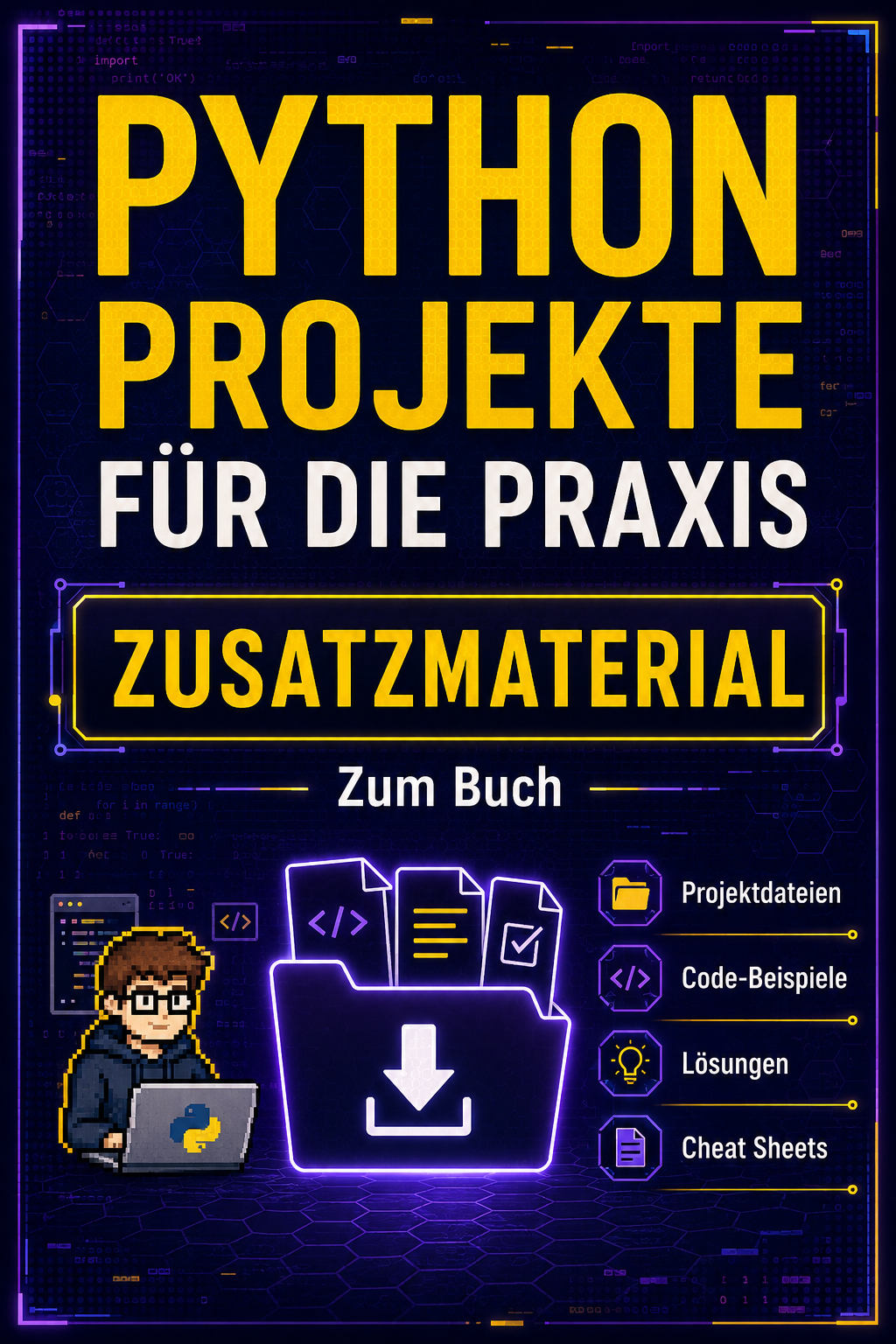 "Python Projekte für die Praxis" - Gratis Zusatzmaterial zum Buch